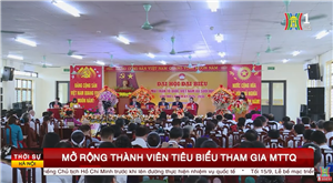 Mở rộng thành viên tiêu biểu tham gia Mặt trận Tổ quốc