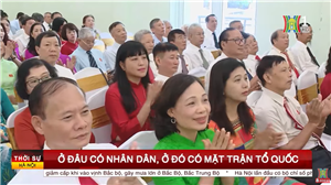 Ở đâu có nhân dân, ở đó có Mặt trận Tổ quốc