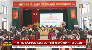 MTTQ xã Phúc Lộc duy trì 46 mô hình tự quản