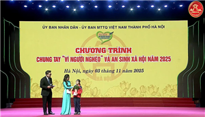 Chương trình An sinh xã hội và Vì người nghèo năm 2025