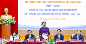 Từ 11-13/5/2026 diễn ra Đại hội XI MTTQ Việt Nam