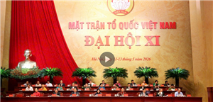 Ngày làm việc thứ nhất Đại hội XI MTTQ Việt Nam
