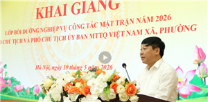 Bồi dưỡng nghiệp vụ cho cán bộ mặt trận các cấp Thủ đô