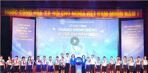 Hà Nội phát động Tháng hành động vì trẻ em năm 2026