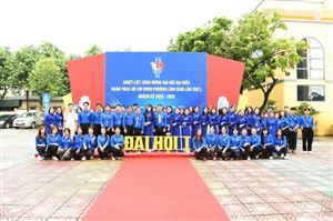 Thanh niên Phường Lĩnh Nam góp lá phiếu cho tương lai